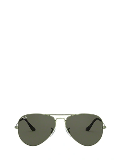 Shop Ray Ban Ray-ban Sunglasses In Sand Transparent Green