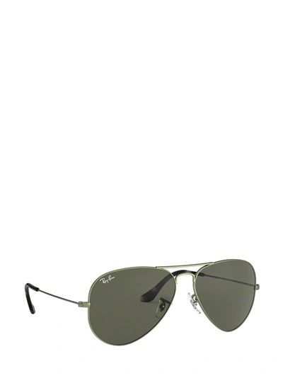 Shop Ray Ban Ray-ban Sunglasses In Sand Transparent Green