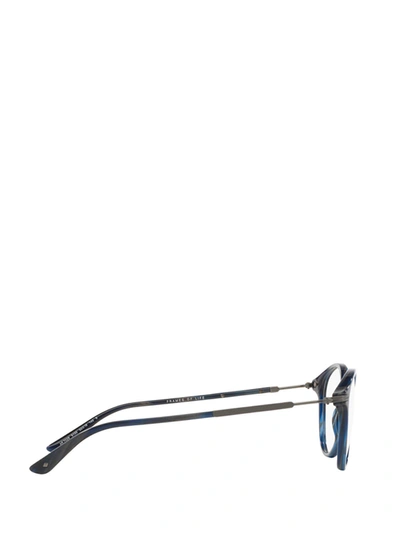 Shop Giorgio Armani Eyeglasses In Brushed Black