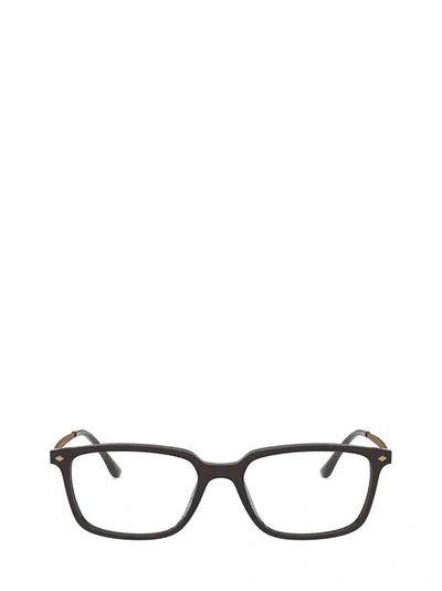 Shop Giorgio Armani Eyeglasses In Havana