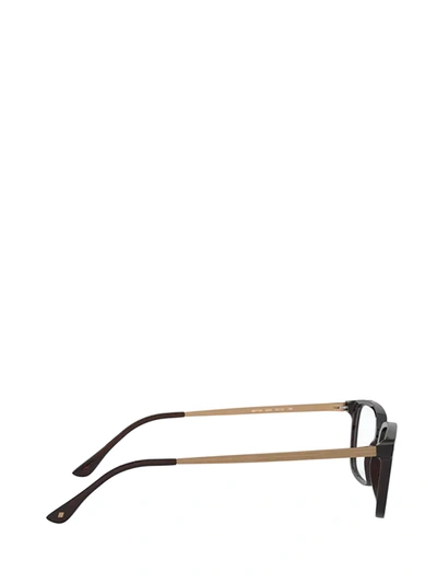 Shop Giorgio Armani Eyeglasses In Havana