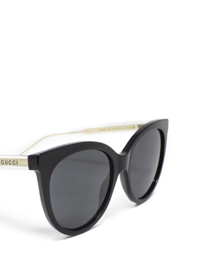 Shop Gucci Eyewear Sunglasses In Black