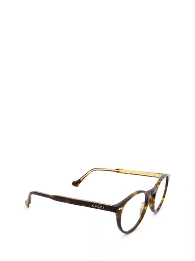 Shop Gucci Eyewear Eyeglasses In Havana