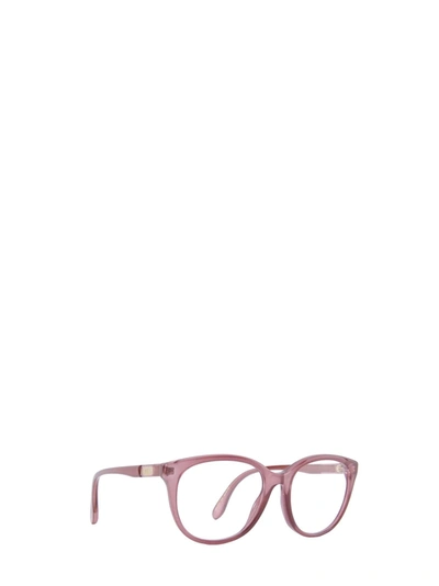 Shop Gucci Eyewear Eyeglasses In Transparent Pink