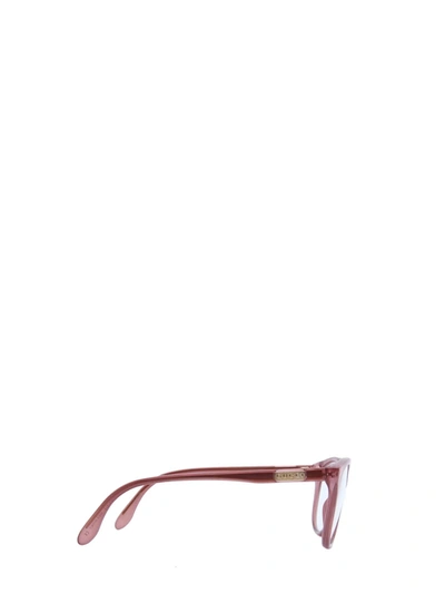 Shop Gucci Eyewear Eyeglasses In Transparent Pink