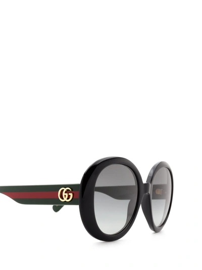 Shop Gucci Eyewear Sunglasses In Black