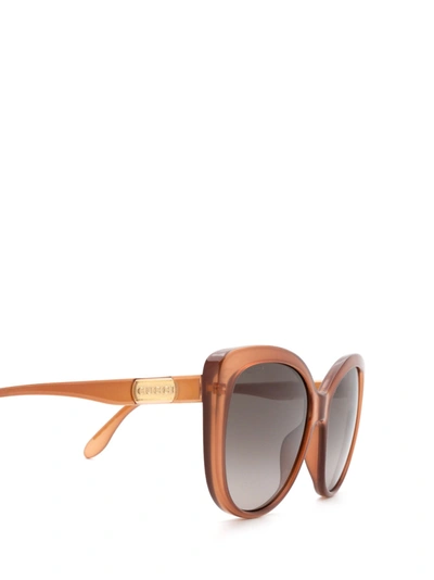 Shop Gucci Eyewear Sunglasses In Brown