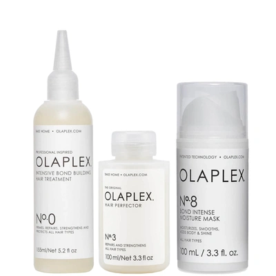 Shop Olaplex Bundle - No.0, No.3, No.8