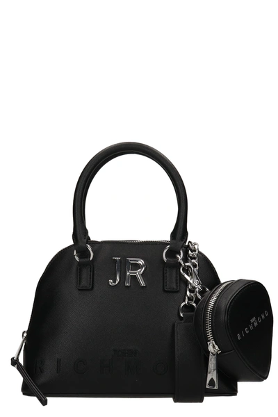Shop John Richmond Impulsae Hand Bag In Black Leather