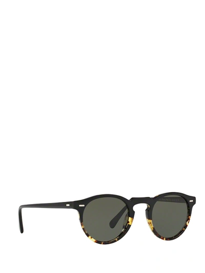 Shop Oliver Peoples Sunglasses In Black / Dtbk Gradient