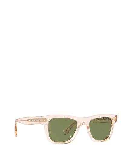 Shop Oliver Peoples Sunglasses In Buff