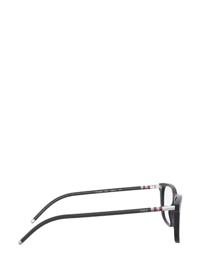 Shop Polo Ralph Lauren Eyeglasses In Matte Navy Blue