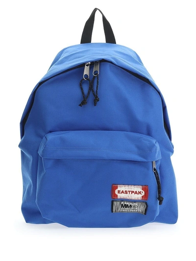 Shop Mm6 Maison Margiela X Eastpak Reversible Backpack In Blue