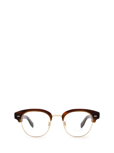 Shop Oliver Peoples Eyeglasses In Grant Tortoise