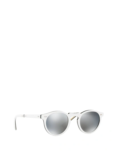Shop Oliver Peoples Sunglasses In White