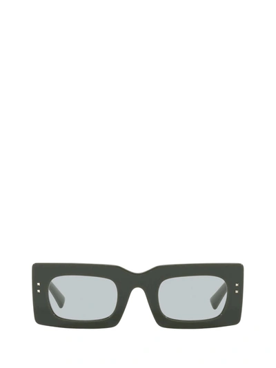 Shop Valentino Eyewear Sunglasses In Green