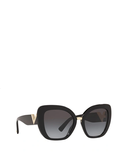 Shop Valentino Eyewear Sunglasses In Black