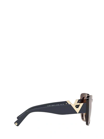 Shop Valentino Eyewear Sunglasses In Havana