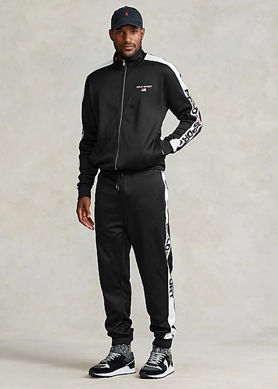 Polo Ralph Lauren Polo Sport Fleece Track Jacket In Polo Black ModeSens