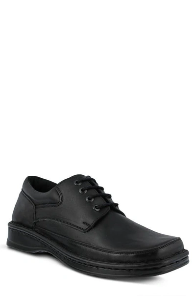 Shop Spring Step Arthur Leather Oxford In Black