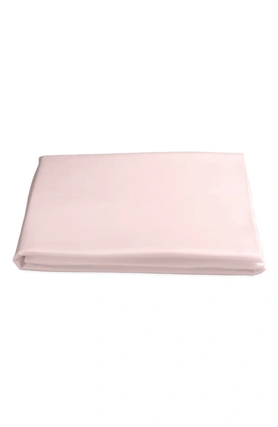 Shop Matouk Nocturne 600 Thread Count Fitted Sheet In Pink