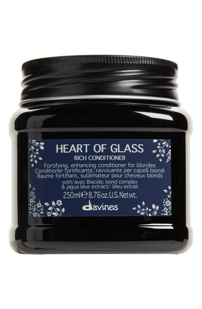 Davines Heart Of Glass Rich Conditioner For Blondes 8.76 oz/ 250 ml