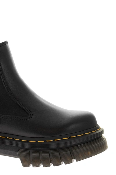 Shop Dr. Martens' Dr. Martens Audrick Platform Leather Chelsea Boots In Black