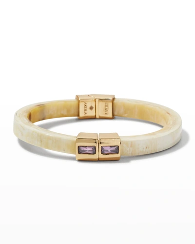 Shop Akola Unlock It Bangle Bracelet In Brave