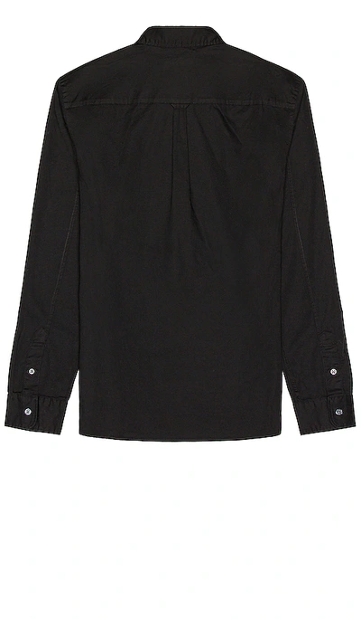 Shop Allsaints Hawthorne Ls Shirt In Black