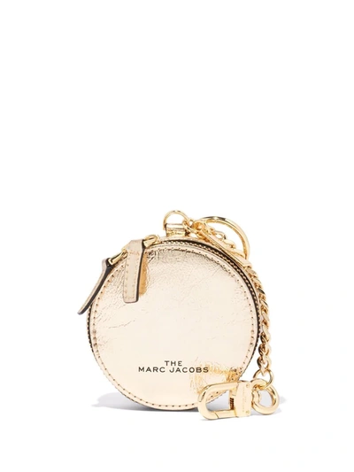 Shop Marc Jacobs The Sweet Spot Coin Purse In Gold