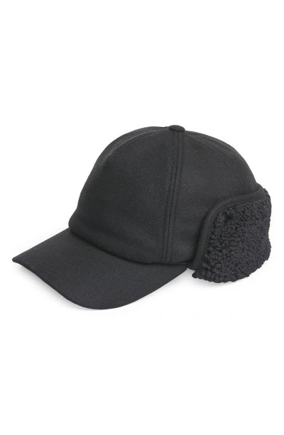 Ugg Wool Blend Cap In Black