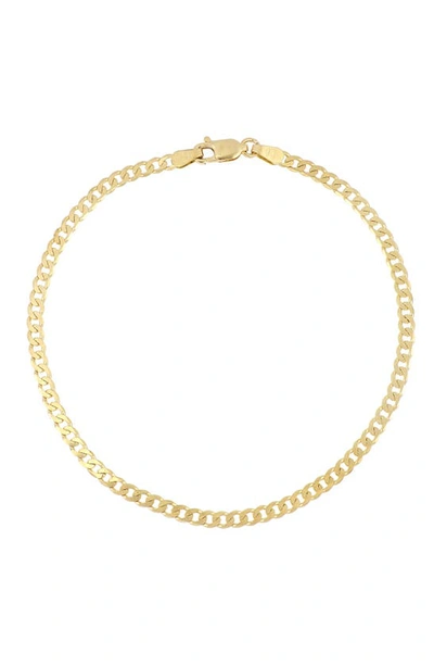 Shop Bony Levy 14k Gold Curb Chain Bracelet In 14k Yellow Gold