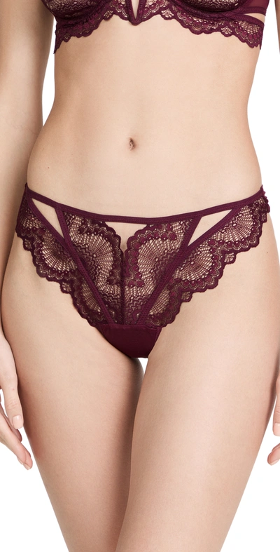 Shop Thistle And Spire Kane Thong Cherry
