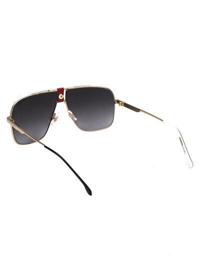 Shop Carrera Sunglasses In Y1190 Gold