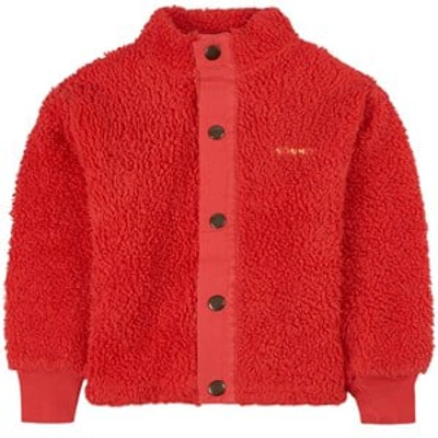 Shop Bonmot Organic Coat Jacket Snow Red