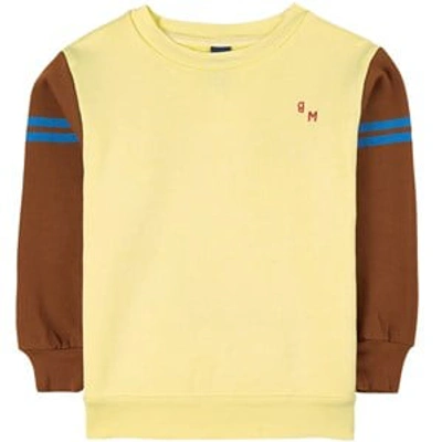 Shop Bonmot Organic Mellow Yellow Contrast Sweatshirt