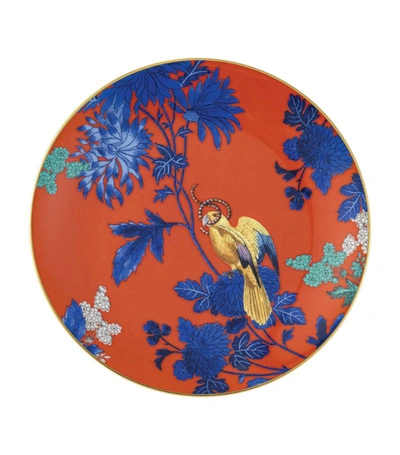 Shop Wedgwood Wonderlust Golden Parrot Plate (20cm) In Multi