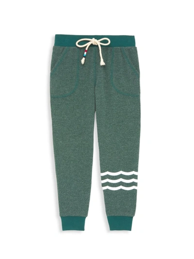 Shop Sol Angeles Little Kid's & Kid's Hacci Joggers In Emerald