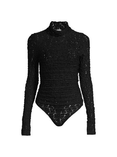 Shop Free People Women's Day & Night Lace Bodysuit In Black