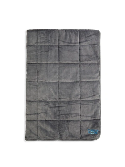 Shop Therarobe Women's 48" X 68" Weighted Blanket In Soothy Grey