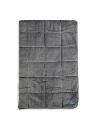 Shop Therarobe Kid's Weighted Blanket In Soothy Grey