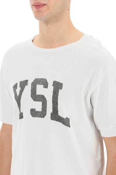 Ysl Vintage T-shirt In White