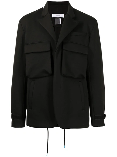 Shop Facetasm Bonding Field Jacket In 黑色