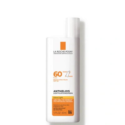 La Roche-posay Anthelios Ultra Light Fluid Face Sunscreen Broad Spectrum Spf 60 (1.7 Fl. Oz.)