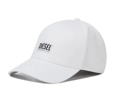 Shop Diesel Mens Corry Cappello Hat In White