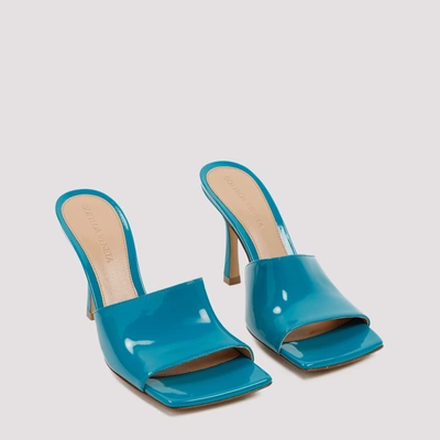 Shop Bottega Veneta Stretch Sandals Shoes In Blue