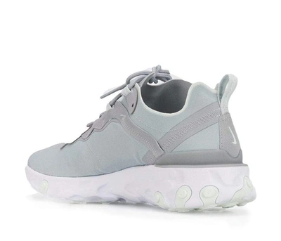 Shop Nike React Element 55 Wolf Grey Sneakers