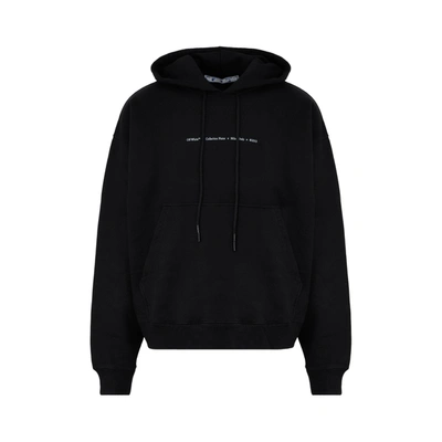 Shop Off-white Marker Skate Hoodie Sweatshirt In Black