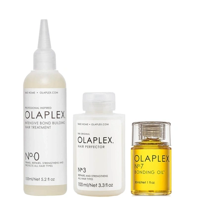Shop Olaplex Bundle - No.0, No.3, No.7 ($90.00)
