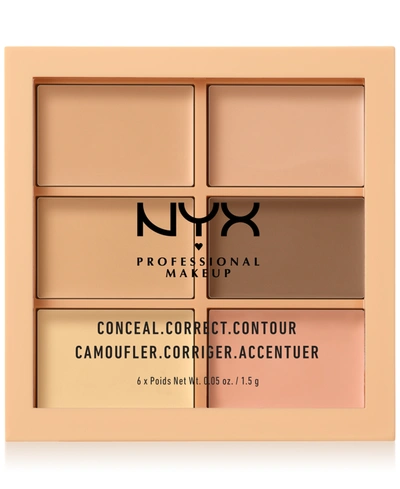 Shop Nyx Professional Makeup Conceal Correct Contour Palette Light